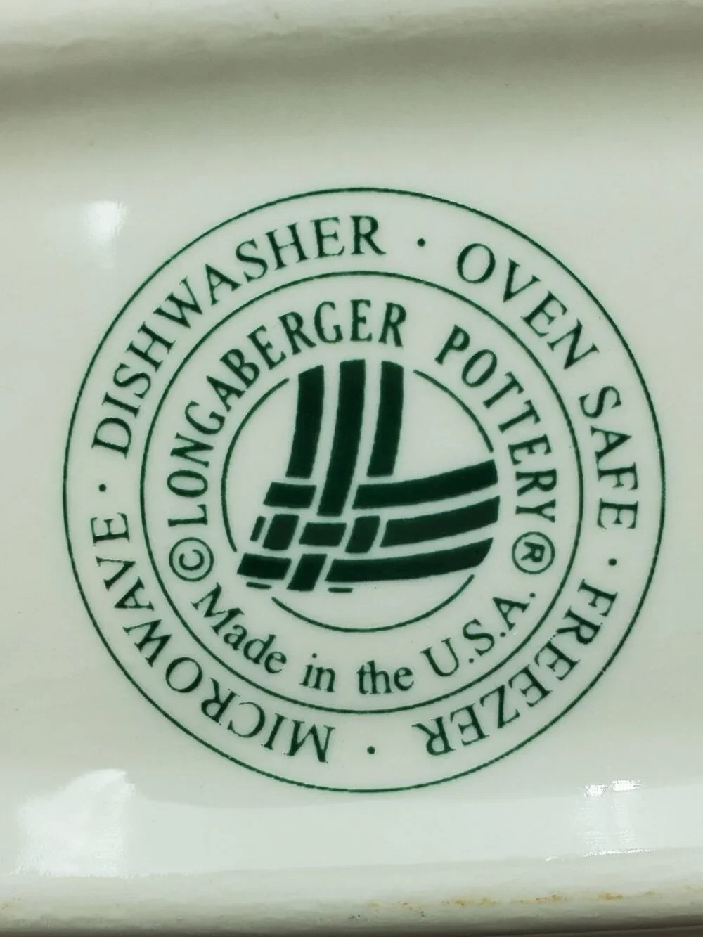 Longaberger pottery woven